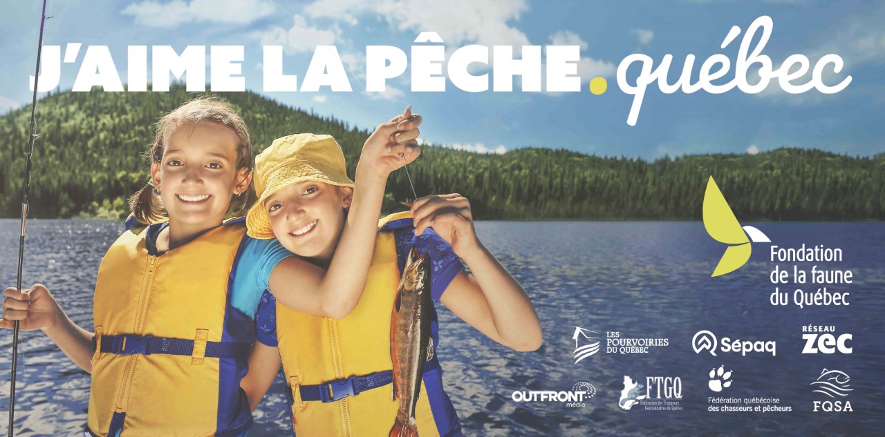 La Fondation de la Faune lance «J’aime la pêche.québec»