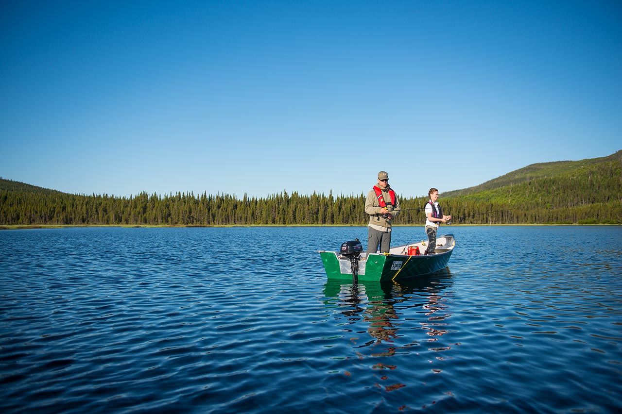 Prolongement de la saison de pêche en chalet dans la réserve des Laurentides