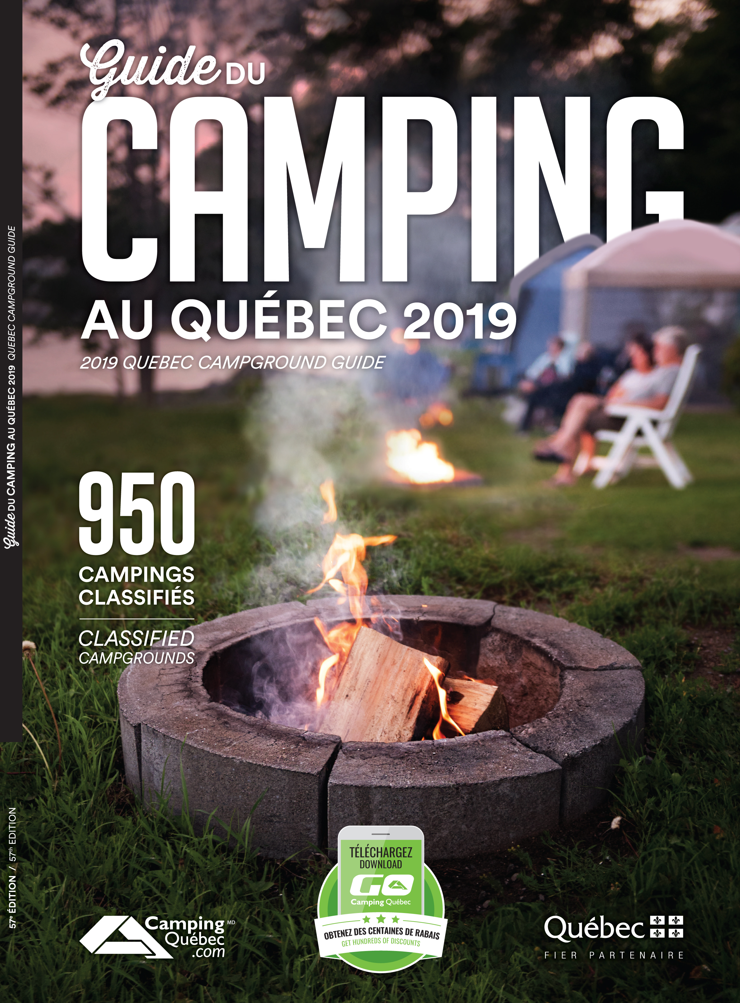 Lancement du Guide du camping au Québec 2019