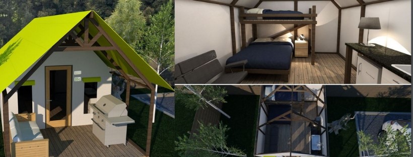 La Zec Chapais fera l'acquisition de tentes de type « glamping » 