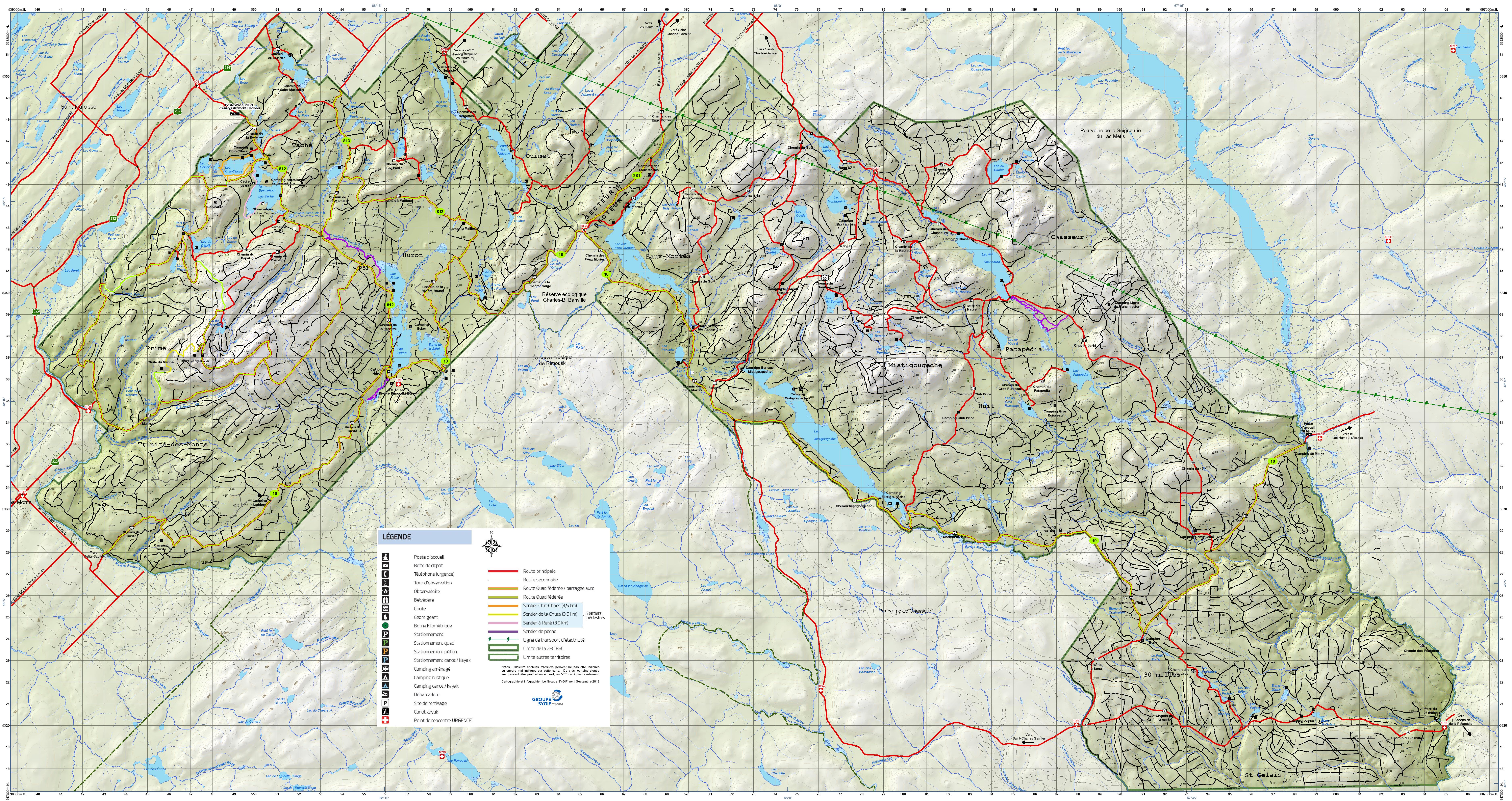 Chasse de l’orignal 2019: la ZEC-BSL compte 1 719 caches sur 1 017 km2