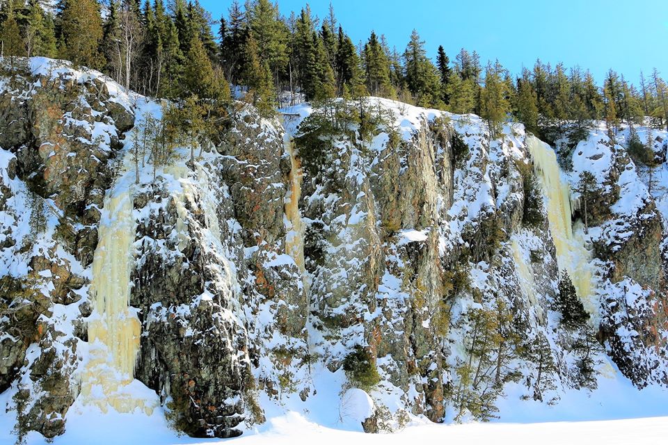 Un festival de glace dans le parc national d'Aiguebelle