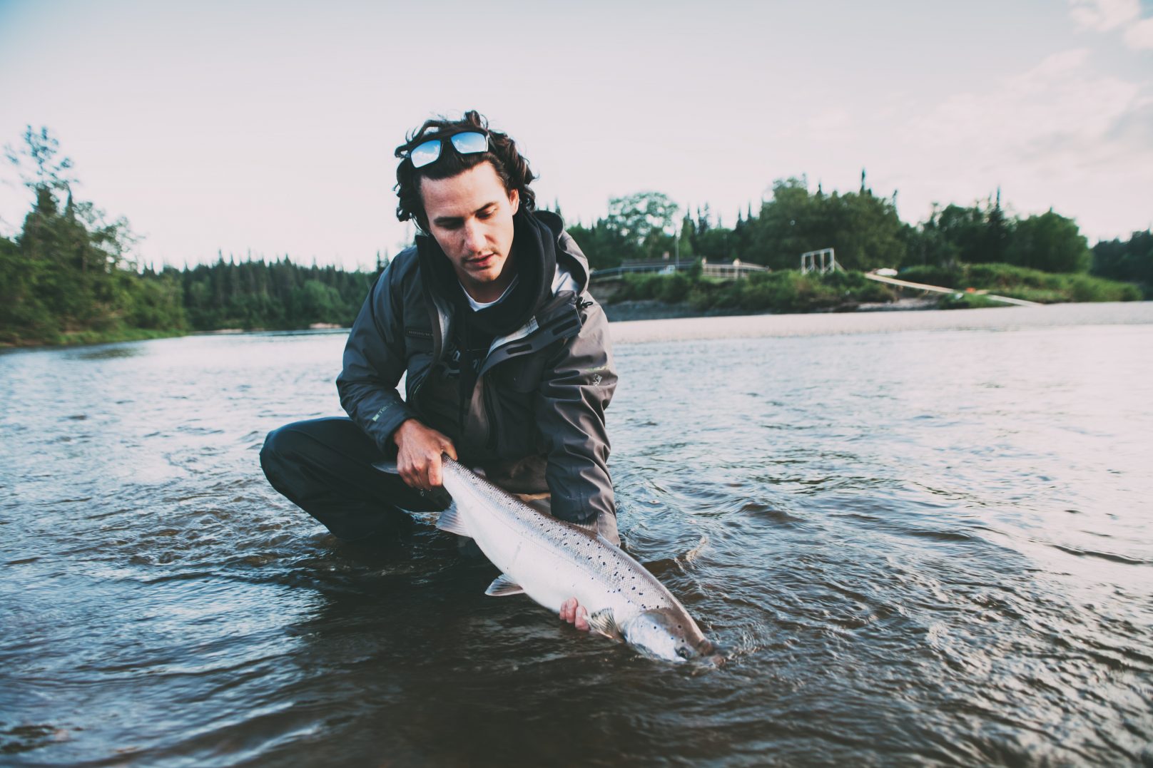 Fermeture de la pêche au saumon sur la rivière Ouelle