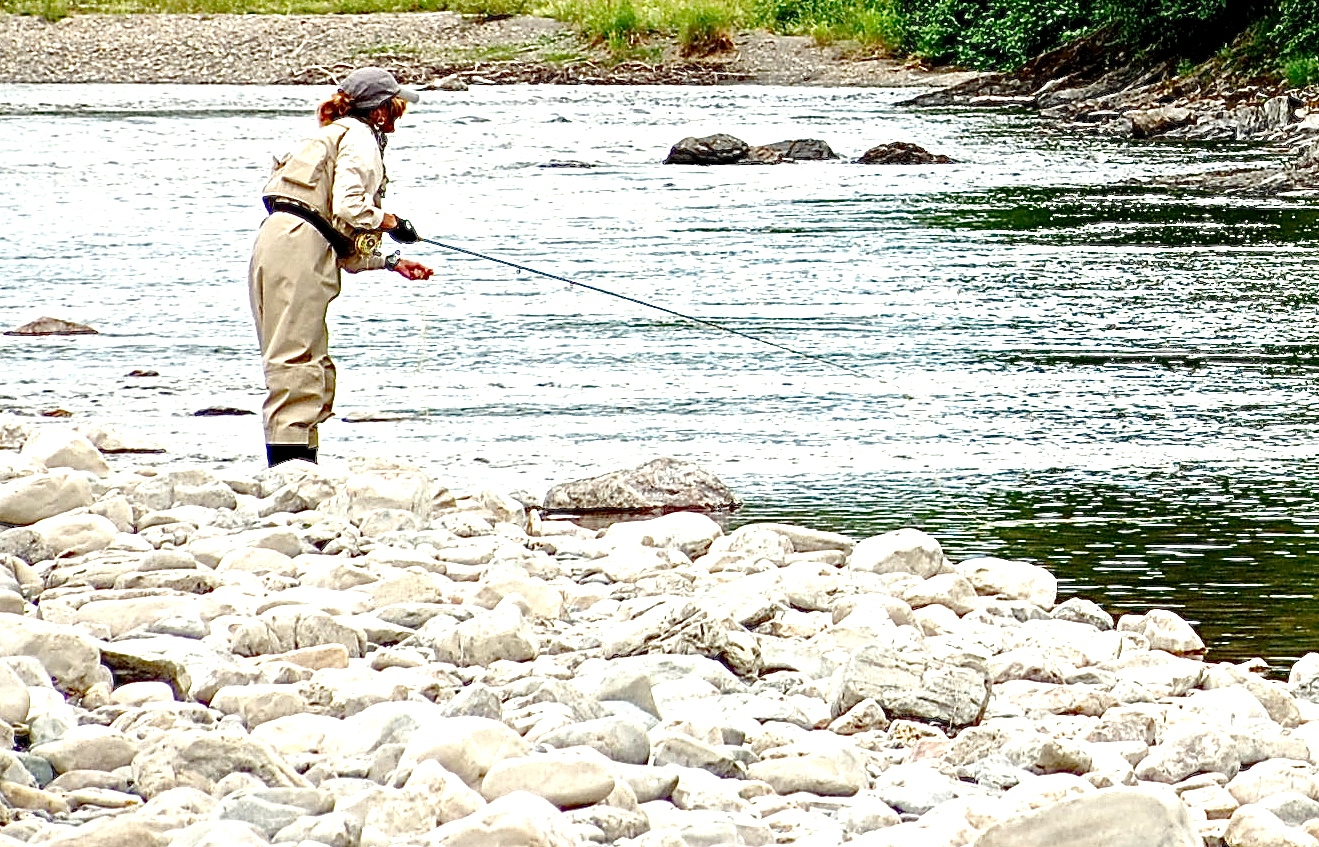 Une saison de pêche au saumon exceptionnelle sur la Sainte-Anne