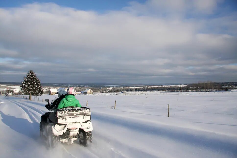 Conduire un quad l’hiver en toute sécurité