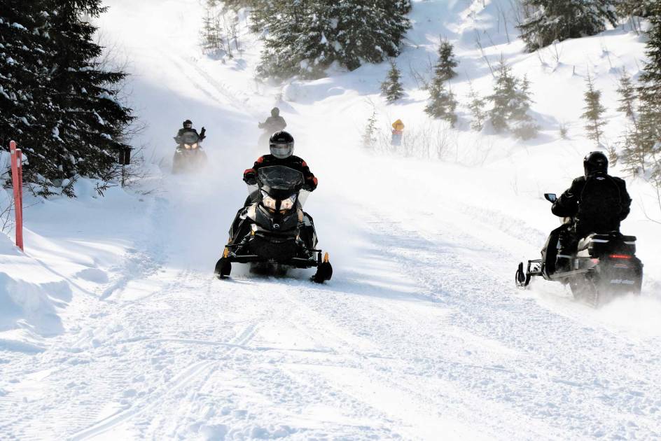 Beaucoup de neige pour les amateurs dans le Bas-Saint-Laurent et en Gaspésie 