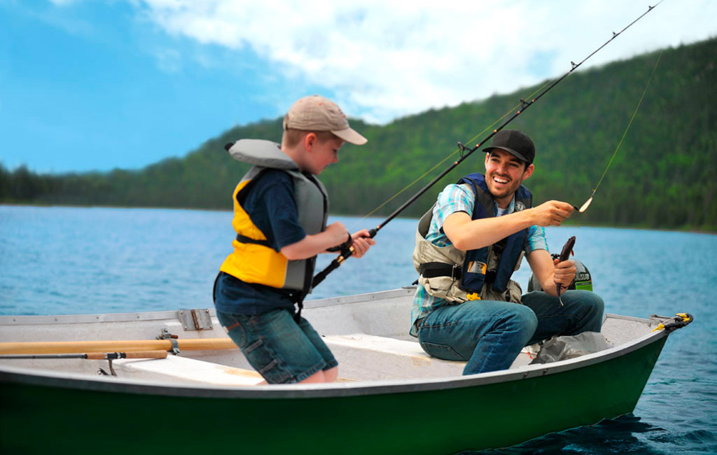 C'est un départ pour les réservations pour la pêche à la journée