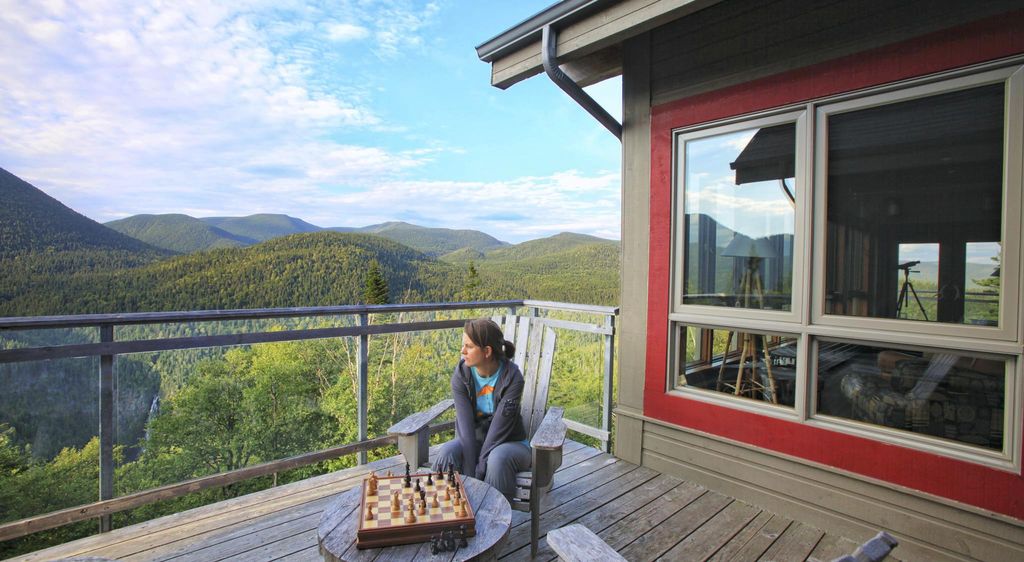 Toujours populaire l'auberge de montagne des Chic-Chocs!