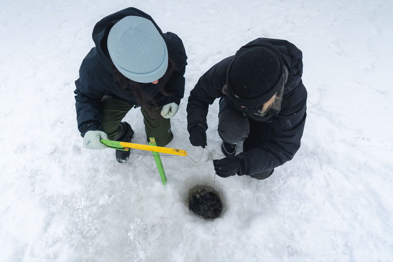 Des sites où découvrir la pêche blanche à travers le Québec