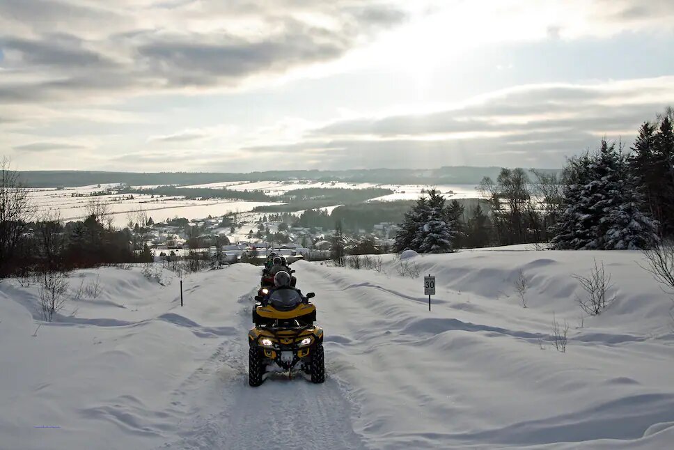 Faire le tour du Québec en quad