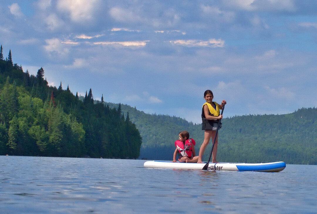 Où faire de la planche à pagaie au Québec?