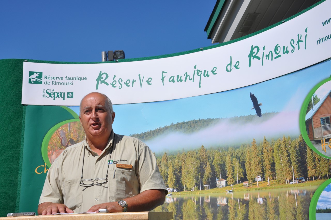 Un bâtisseur du réseau des réserves fauniques se retire