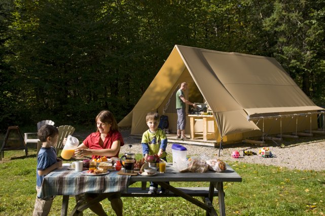 Le prêt-à-camper traditionnel moins cher en 2018