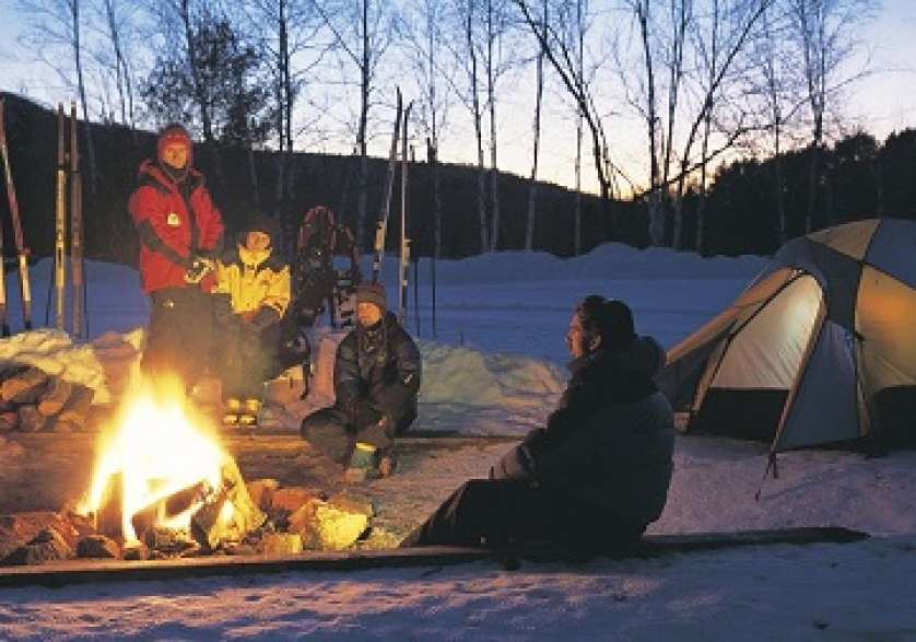 Le camping en tente n’est pas réservé à la saison d’été!