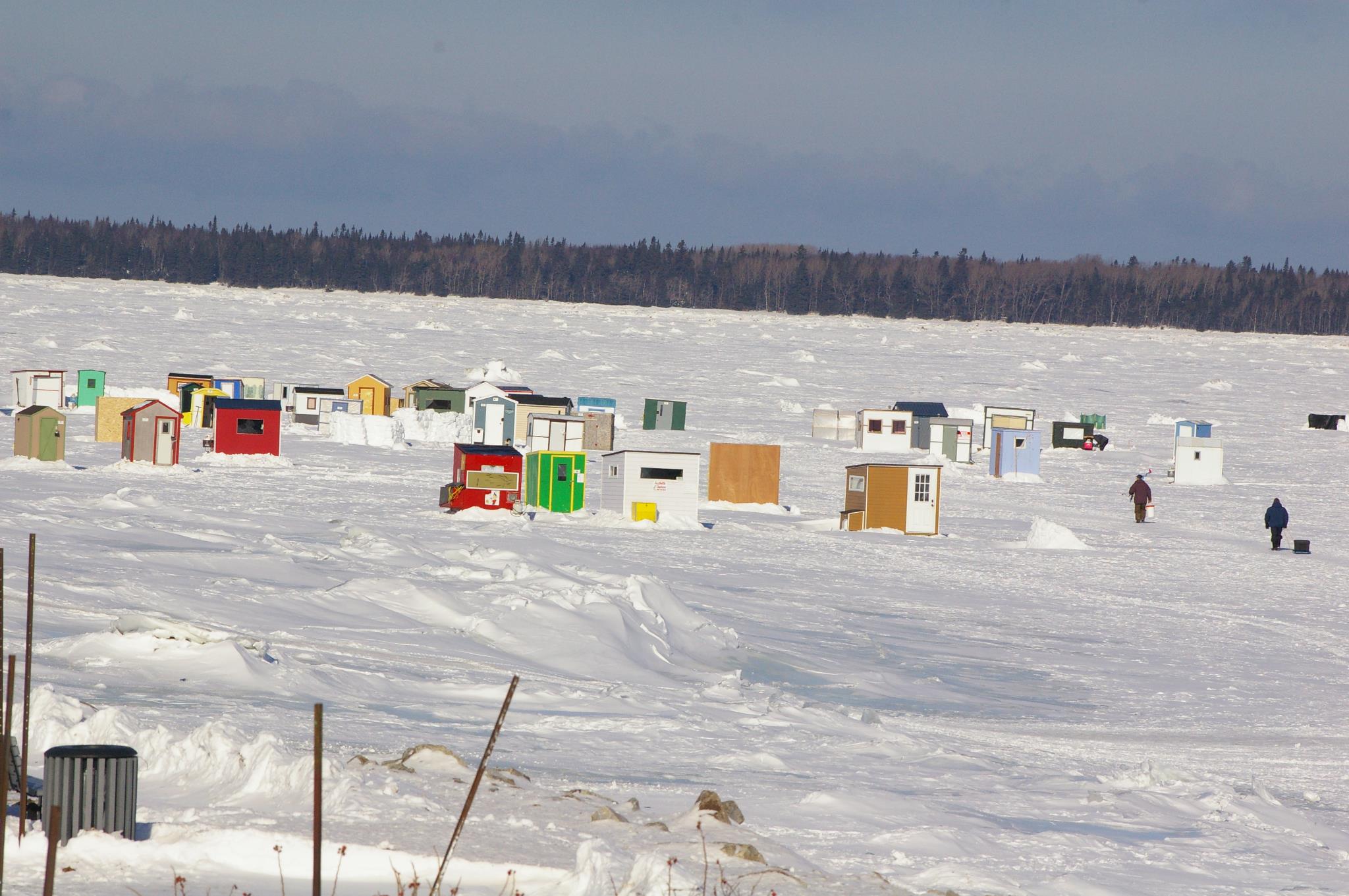 Les cabanes de pêche autorisées dès 9 h ce lundi!