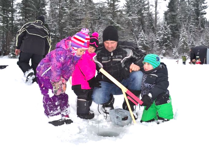 Journée d’initiation à la pêche blanche sur la rivière Saint-Maurice