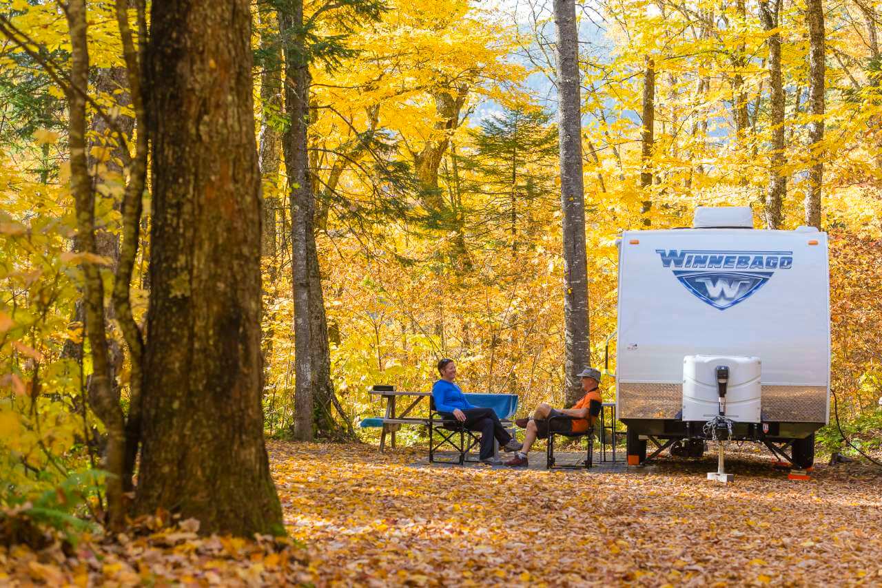 Il est possible de prolonger sa saison de camping en automne