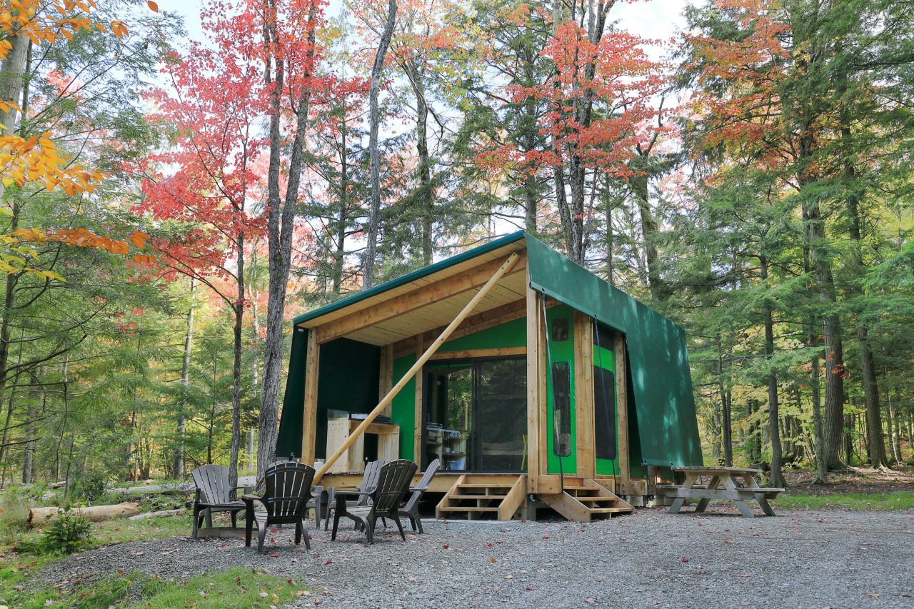 Des unités de prêt-à-camper Étoile et de chalets Écho disponibles cet été 